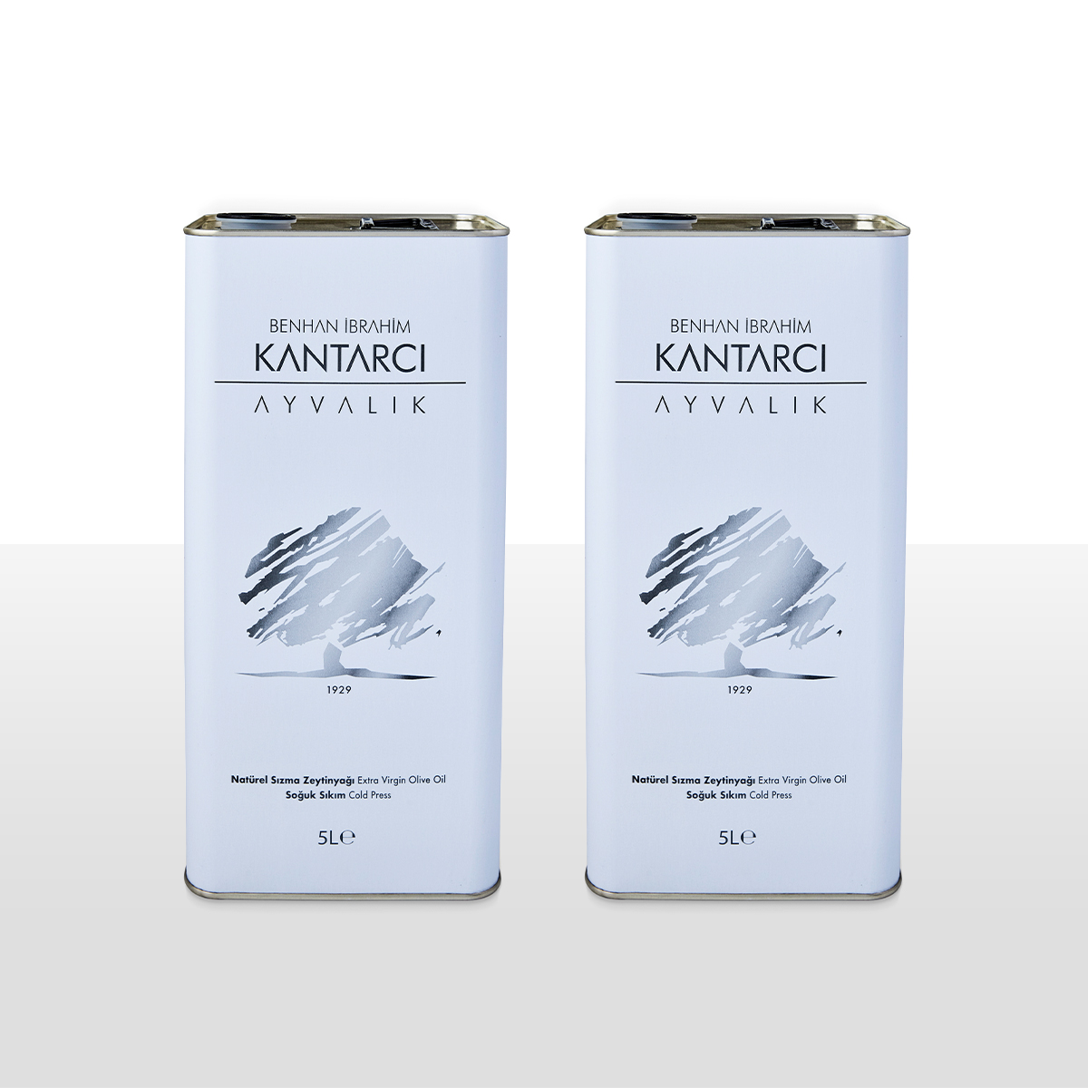 Natürel Sızma Zeytinyağı - Soğuk Sıkım, Erken Hasat  (2024-2025) 2'li Set